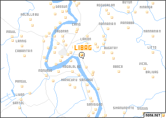 map of Libag