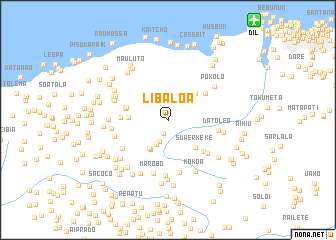 map of Libaloa