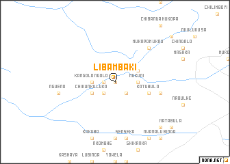 map of Libambaki