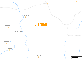 map of Libanda