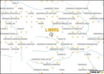 map of Libang