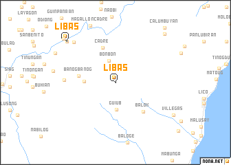 map of Libas