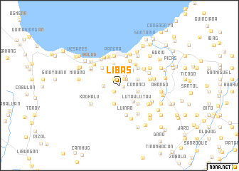 map of Libas