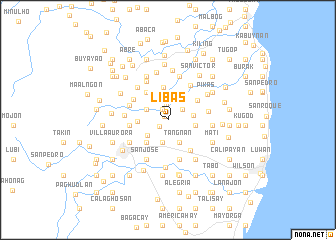 map of Libas