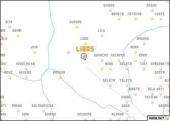 map of Libas