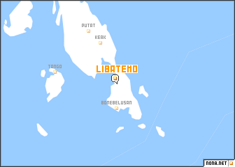 map of Libatemo