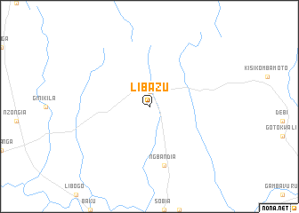 map of Libazu