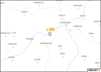 map of Liba