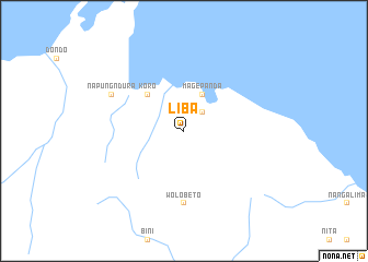 map of Liba