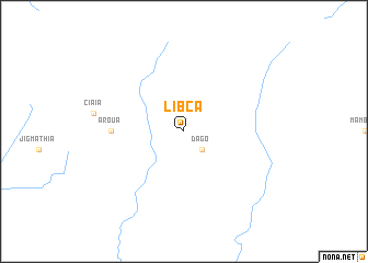 map of Libca