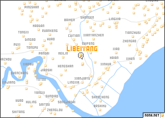 map of Libeiyang