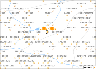 map of Liberadz