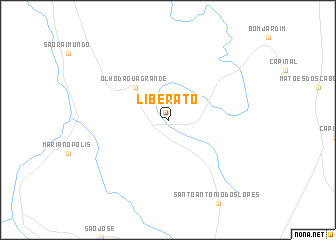 map of Liberato