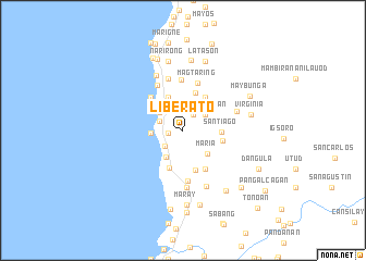 map of Liberato