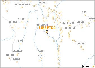 map of Libertad