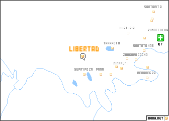 map of Libertad