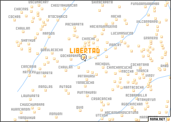 map of Libertad