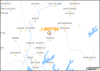 map of Libertad