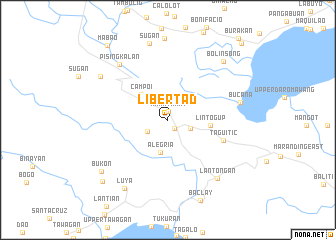 map of Libertad
