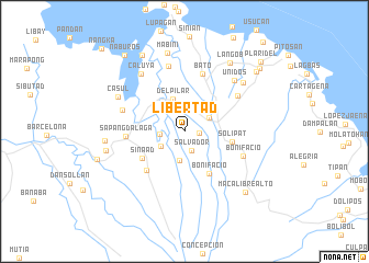 map of Libertad