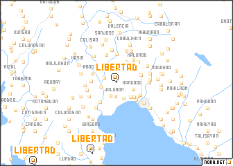 map of Libertad