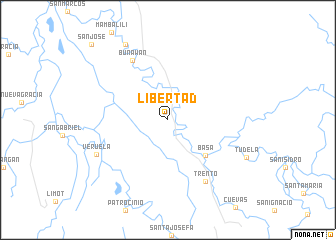 map of Libertad