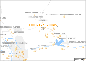 map of Liberty Meadows