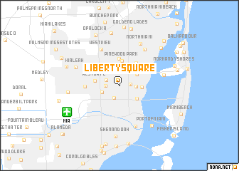 map of Liberty Square