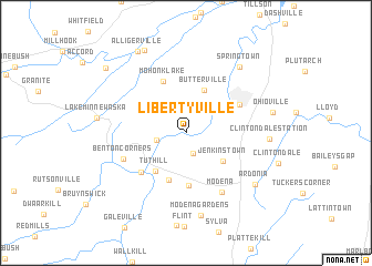 map of Libertyville