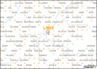 map of Liber