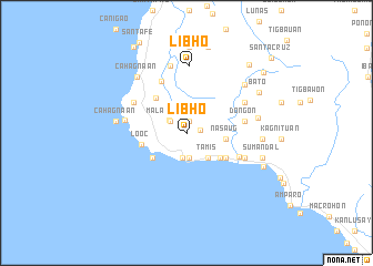 map of Libho