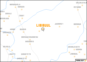 map of Libi Buul