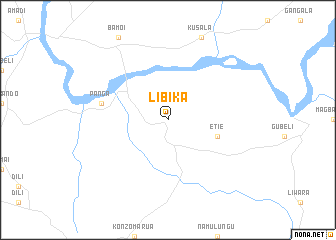 map of Libika