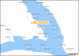 map of Libilingoma