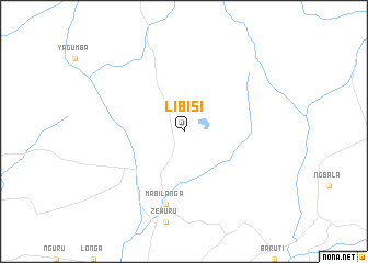 map of Libisi