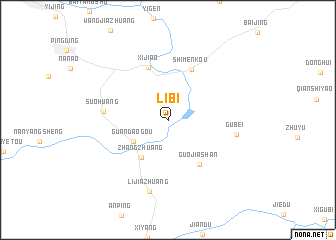 map of Libi