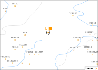 map of Libi