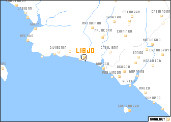 map of Libjo