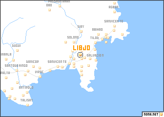 map of Libjo