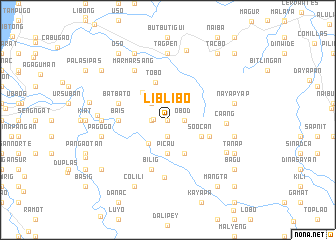 map of Liblibo