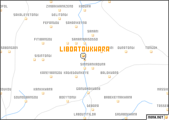 map of Libo Atou Kwara