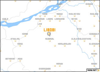 map of Libobi