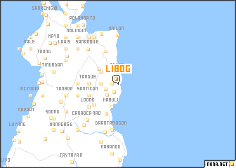 map of Lib-og