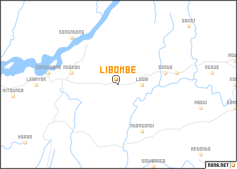 map of Libombé