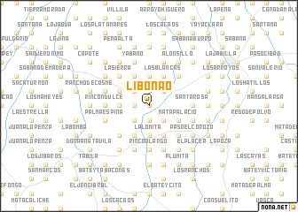 map of Libonao