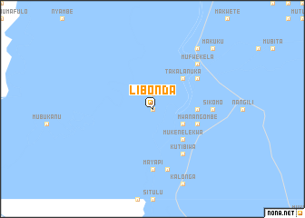 map of Libonda