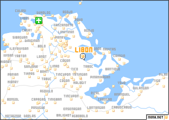 map of Libon