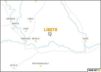 map of Libota