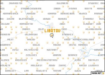 map of Libotov