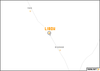 map of Libow